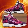 Dragon Ball Sneakers Goku Black Rose Air Jordan 13 Sneakers Anime Shoes Gift For Fans Product Photo 1
