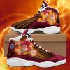 Dragon Ball Sneakers Goku God Air Jordan 13 Sneakers Anime Shoes Gift For Fans Product Photo 1