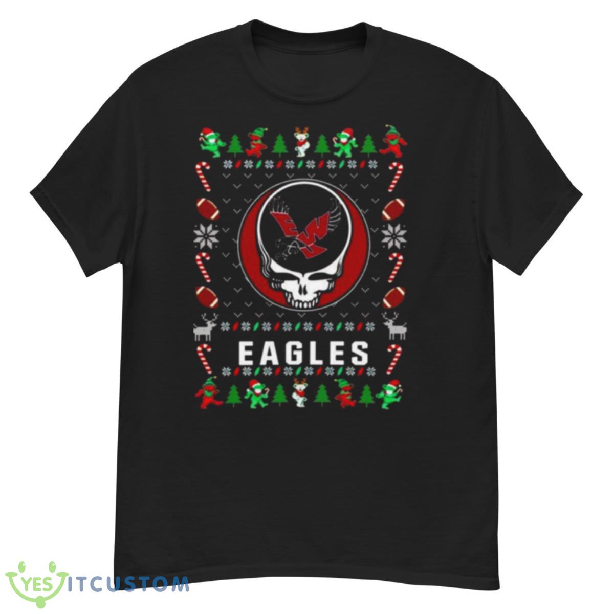 Eastern Washington Eagles Grateful Dead Ugly Christmas Shirt 6 Eastern Washington Eagles Grateful Dead Ugly Christmas Shirt - G500 Men’s Classic T-Shirt