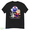 Edmonton Oilers Snoopy and Charlie Brown dancing shirt - G500 Men’s Classic T-Shirt