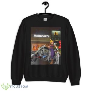 Final Fantasy McDonald’s Maccas Run Shirt - Unisex Crewneck Sweatshirt