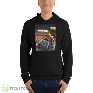 Final Fantasy McDonald’s Maccas Run Shirt - Unisex Fleece Pullover Hoodie