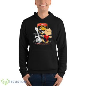 florida Panthers Snoopy and Charlie Brown dancing shirt 9 florida Panthers Snoopy and Charlie Brown dancing shirt - Unisex Fleece Pullover Hoodie