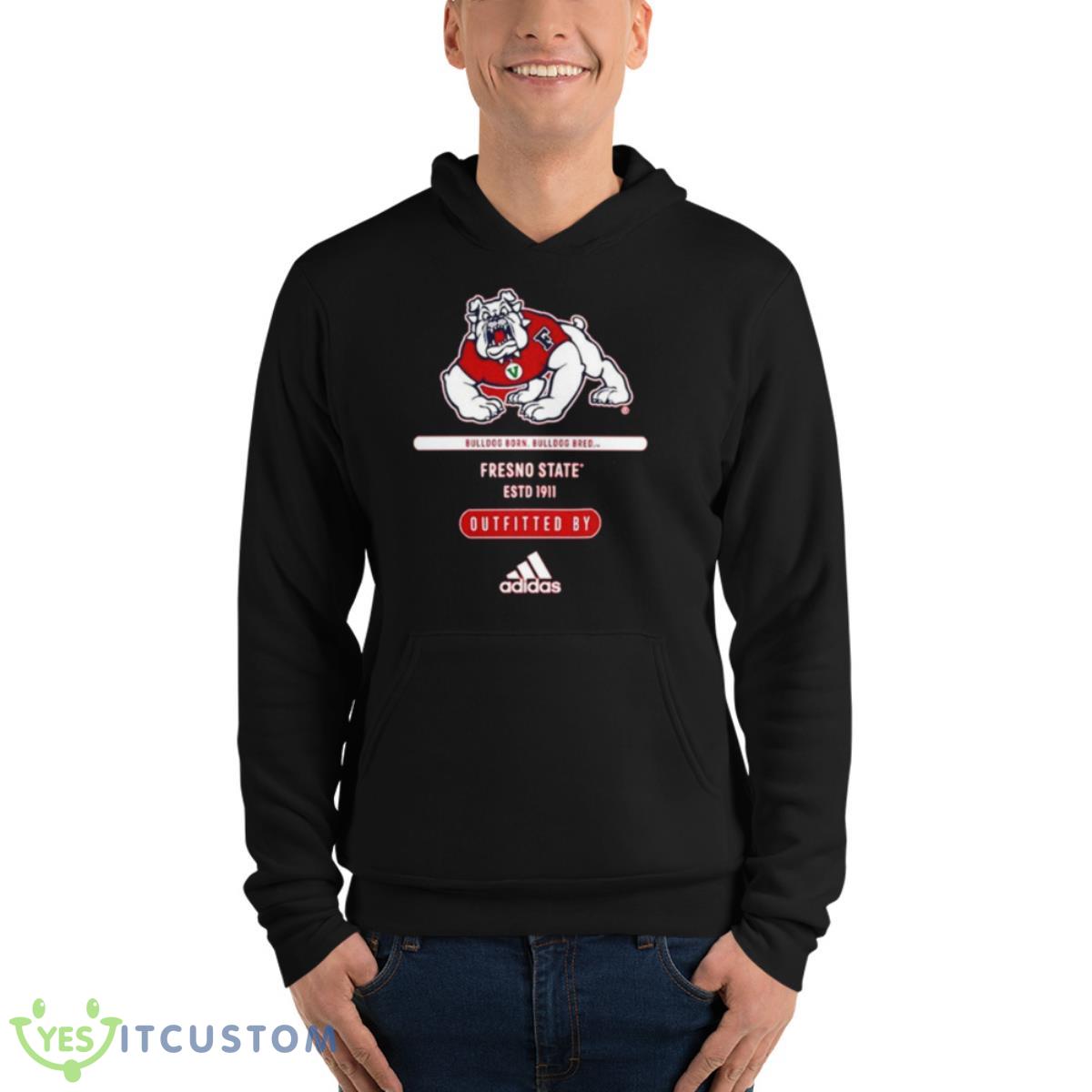 Fresno State Bulldogs Adidas Team Creator Outfitted By Estd 1911 Shirt 4 Fresno State Bulldogs Adidas Team Creator Outfitted By Estd 1911 Shirt - Unisex Fleece Pullover Hoodie