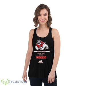 Fresno State Bulldogs Adidas Team Creator Outfitted By Estd 1911 Shirt 10 Fresno State Bulldogs Adidas Team Creator Outfitted By Estd 1911 Shirt - Women's Flowy Racerback Tank