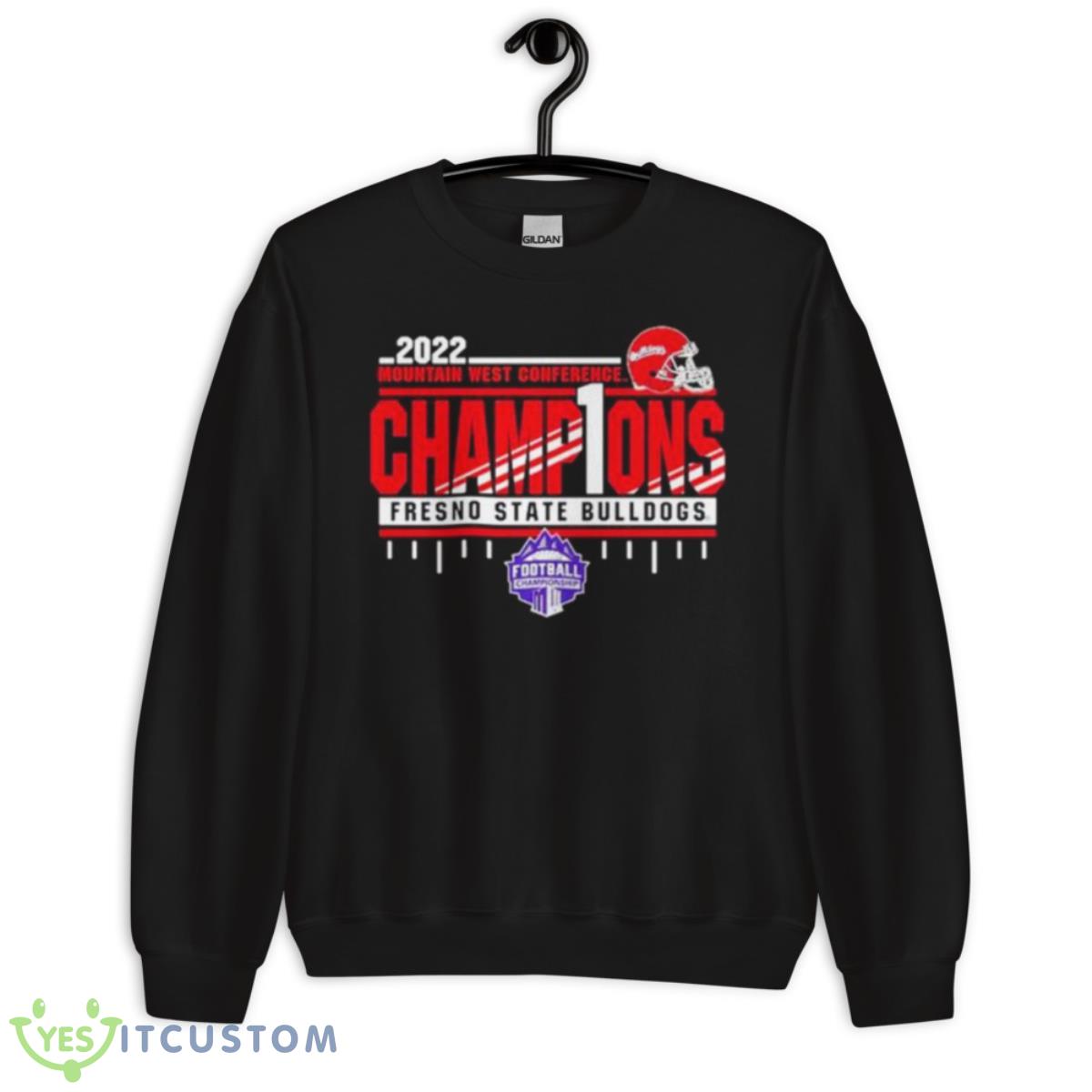 Fresno State Football 2022 Mountain West Champions Shirt 3 Fresno State Football 2022 Mountain West Champions Shirt - Unisex Crewneck Sweatshirt