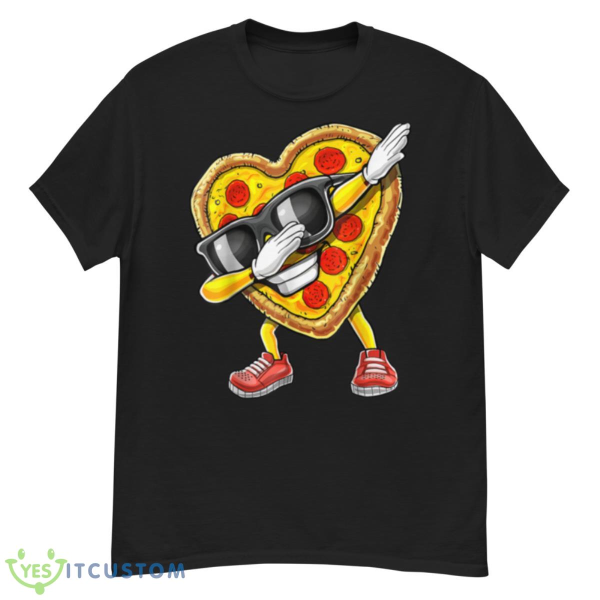 Funny Dabbing Pizza Valentine’s Day Pizza Heart Lover Shirt 12 Funny Dabbing Pizza Valentine’s Day Pizza Heart Lover Shirt - G500 Men’s Classic T-Shirt