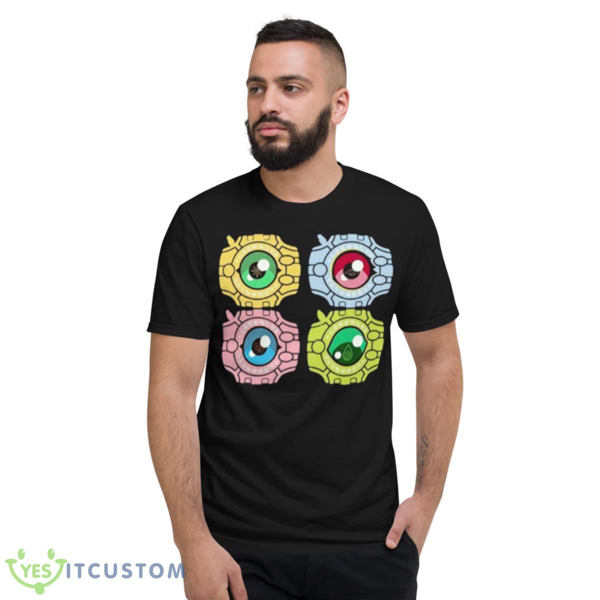 Funny Digivice Symbols Digimon shirt 2 Funny Digivice Symbols Digimon shirt - Short Sleeve T-Shirt