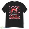 Funny Whippet Is My Valentine Dog Lover Dad Mom Boy Girl Shirt - G500 Men’s Classic T-Shirt
