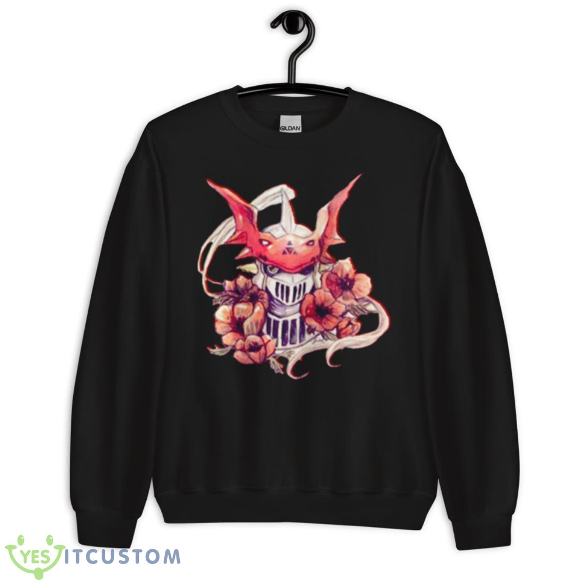 Gallantmon Chibi Water Color Digimon shirt 13 Gallantmon Chibi Water Color Digimon shirt - Unisex Crewneck Sweatshirt