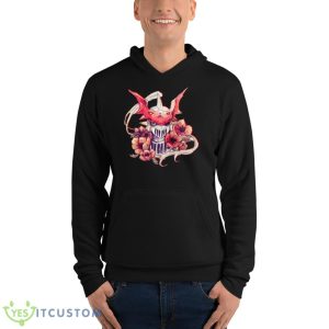 Gallantmon Chibi Water Color Digimon shirt 9 Gallantmon Chibi Water Color Digimon shirt - Unisex Fleece Pullover Hoodie