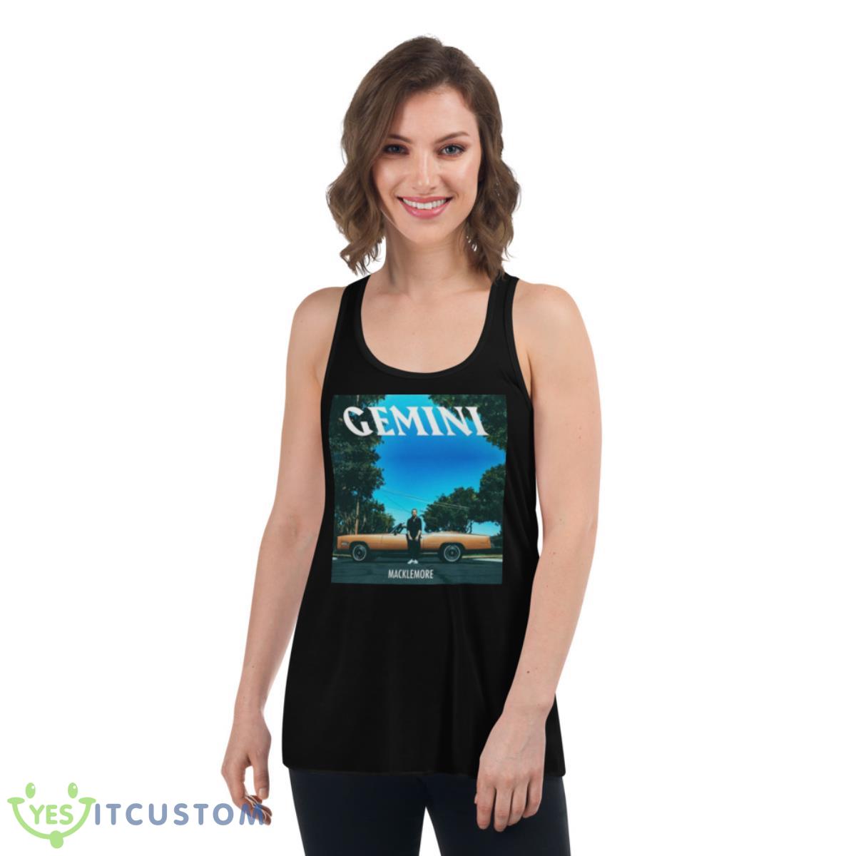 Gemini Macklemore & Ryan Lewis shirt 5 Gemini Macklemore & Ryan Lewis shirt - Women's Flowy Racerback Tank