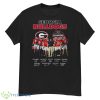 Georgia bulldogs national champions 2022 signatures shirt - G500 Men’s Classic T-Shirt