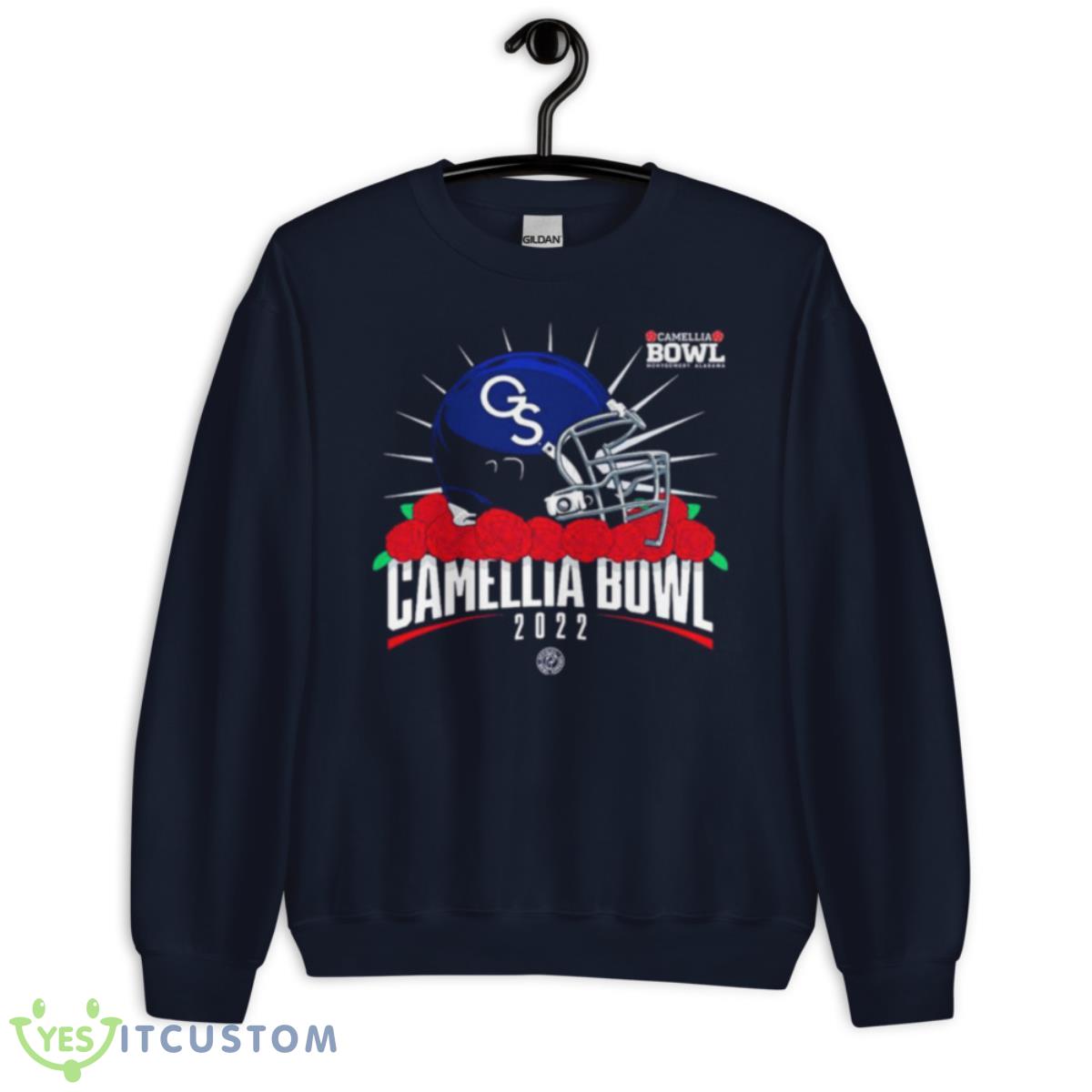 Georgia Southern Eagles 2022 Camellia Bowl T Shirt 5 Georgia Southern Eagles 2022 Camellia Bowl T Shirt - Unisex Crewneck Sweatshirt-1