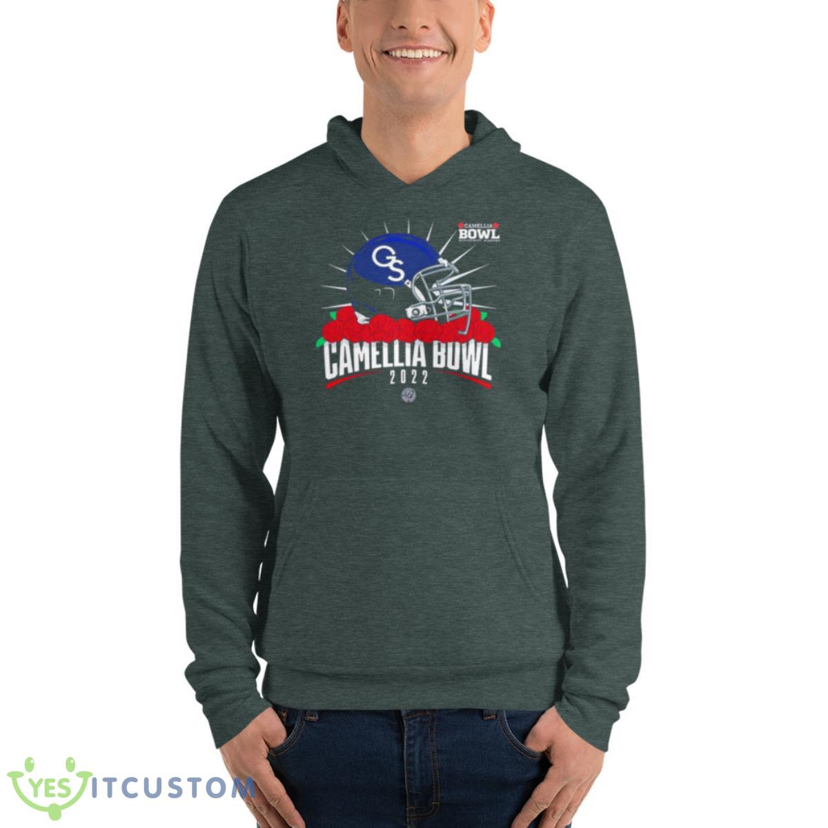 Georgia Southern Eagles 2022 Camellia Bowl T Shirt 7 Georgia Southern Eagles 2022 Camellia Bowl T Shirt - Unisex Fleece Pullover Hoodie-1