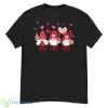 Gnome Valentines Day Three Gromies Love Hearts Shirt - G500 Men’s Classic T-Shirt