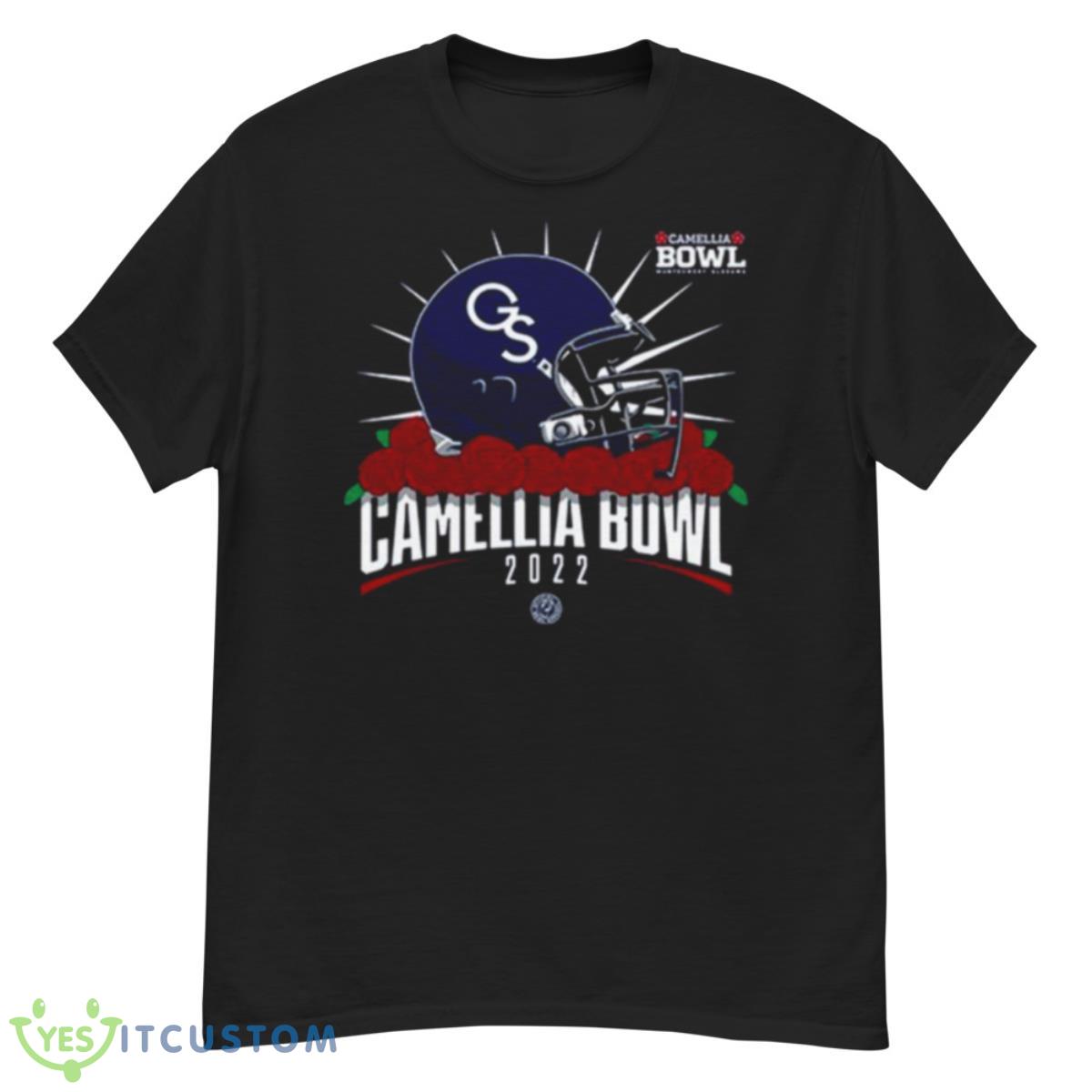GSU Georgia Southern Helmet 2022 Camellia Bowl Montgomery Alabama Shirt 6 GSU Georgia Southern Helmet 2022 Camellia Bowl Montgomery Alabama Shirt - G500 Men’s Classic T-Shirt
