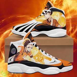 Haikyuu Nishinoya Yuu Air Jordan 13 Sneakers Anime Shoes Gift For Fans Product Photo 1