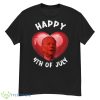 Happy 4th Of July Confused Funny Joe Biden Valentine’s Day T Shirt oPL - G500 Men’s Classic T-Shirt