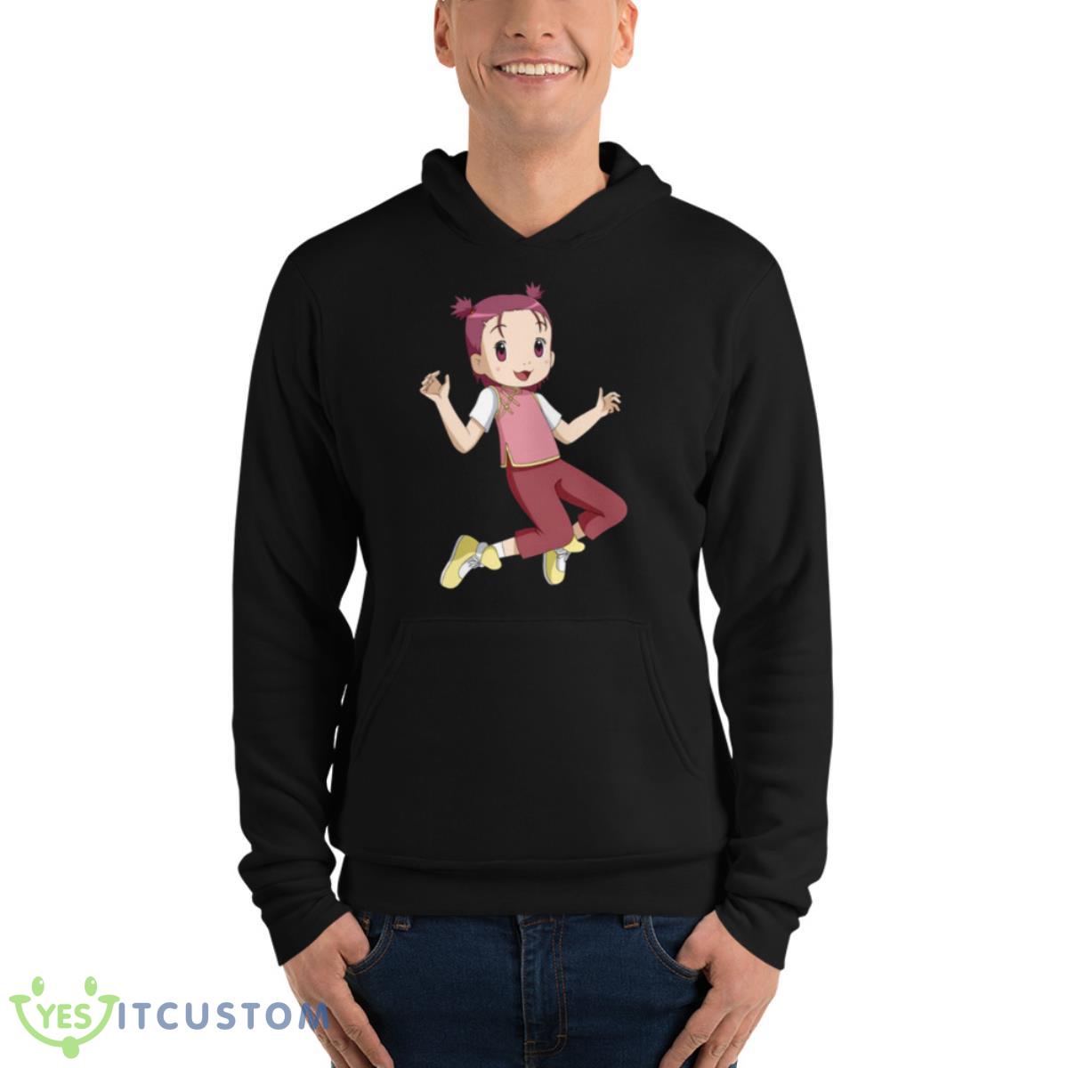 Happy Li Shaochung Digimon shirt 4 Happy Li Shaochung Digimon shirt - Unisex Fleece Pullover Hoodie