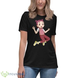 Happy Li Shaochung Digimon shirt 11 Happy Li Shaochung Digimon shirt - Women's Relaxed Short Sleeve Jersey Tee