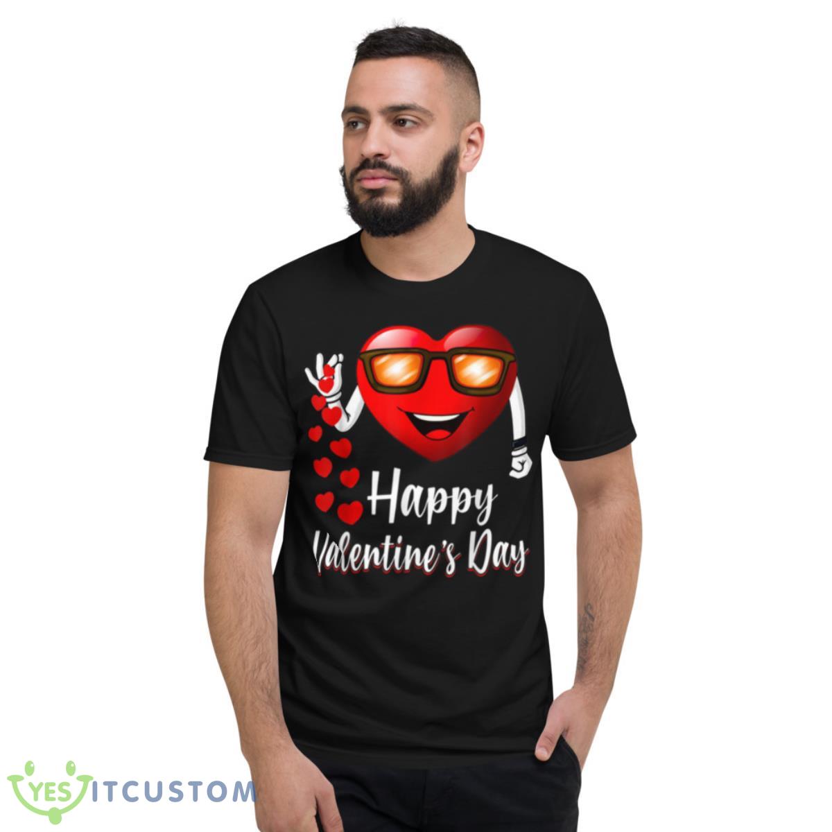 Happy Valentines Day Cute Heart Bae Funny Salting Hearts Shirt 2 Happy Valentines Day Cute Heart Bae Funny Salting Hearts Shirt - Short Sleeve T-Shirt