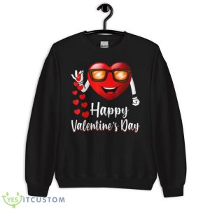 Happy Valentines Day Cute Heart Bae Funny Salting Hearts Shirt 8 Happy Valentines Day Cute Heart Bae Funny Salting Hearts Shirt - Unisex Crewneck Sweatshirt