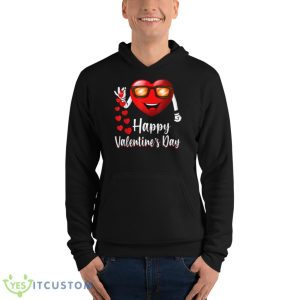 Happy Valentines Day Cute Heart Bae Funny Salting Hearts Shirt 9 Happy Valentines Day Cute Heart Bae Funny Salting Hearts Shirt - Unisex Fleece Pullover Hoodie