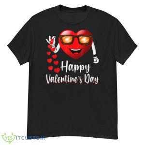 Happy Valentines Day Cute Heart Bae Funny Salting Hearts Shirt - G500 Men’s Classic T-Shirt