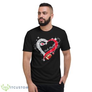 Heart Love Chiefs Kingdom shirt - Short Sleeve T-Shirt
