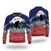 Hide And Seek Wold Champion Bigfoot Merry Christmas Ugly Christmas Sweater Product Photo 1