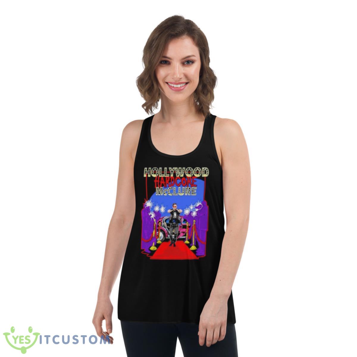 Hollywood Hardcoew McClure shirt 5 Hollywood Hardcoew McClure shirt - Women's Flowy Racerback Tank