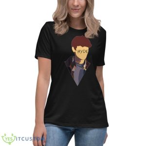 Hyde Tyler Netflix Wednesday shirt 11 Hyde Tyler Netflix Wednesday shirt - Women's Relaxed Short Sleeve Jersey Tee