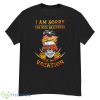 I Am Sorry The Nice Bartender Is On Vacation Skull Girl American Flag Shirt - G500 Men’s Classic T-Shirt