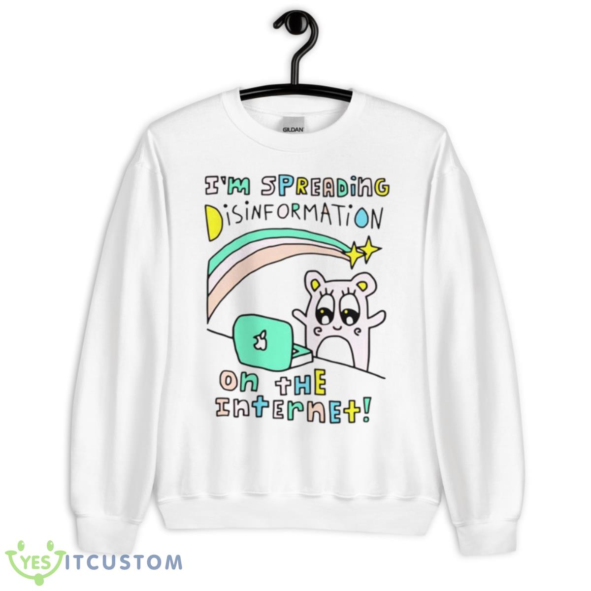I’m Spreading Disinformation On The Internet Shirt 2 I’m Spreading Disinformation On The Internet Shirt - Unisex Heavy Blend Crewneck Sweatshirt