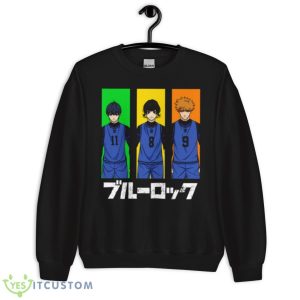 Isagi Bachira Kunigami Bluelock shirt 8 Isagi Bachira Kunigami Bluelock shirt - Unisex Crewneck Sweatshirt