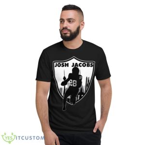 Jacobs Vegas 28 Josh Jacobs Football Logo shirt - Short Sleeve T-Shirt