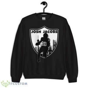Jacobs Vegas 28 Josh Jacobs Football Logo shirt - Unisex Crewneck Sweatshirt