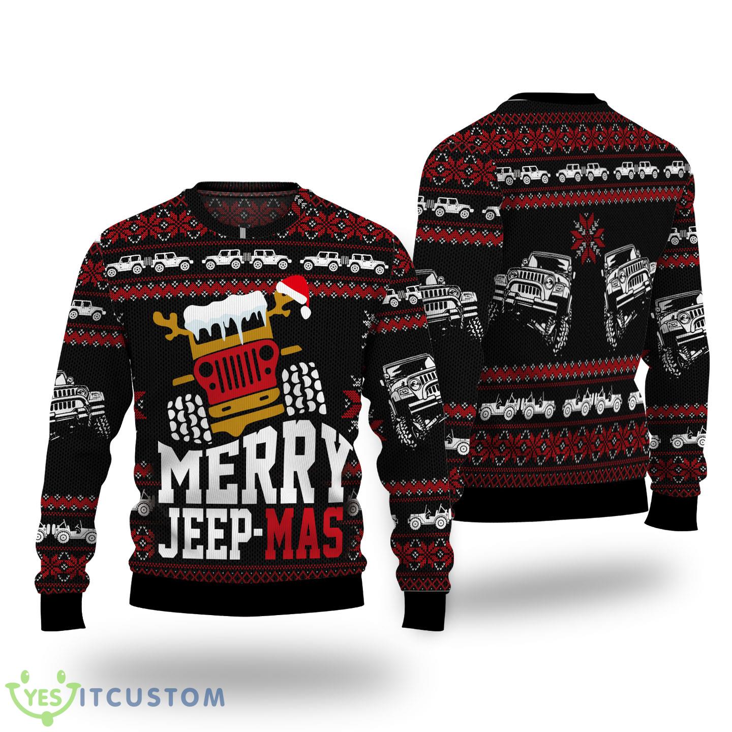 Jeep Lover Merry Jeepmas Christmas Ugly Sweater 3 Jeep Lover Merry Jeepmas Christmas Ugly Sweater - Jeep Lover Merry Jeepmas Christmas Ugly Sweater
