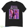 Jenna Ortega Purple Portrait Wednesday Addams Family shirt - G500 Men’s Classic T-Shirt