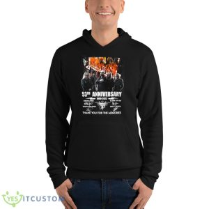 Judas Priest 53rd anniversary 1969 2022 thank you for the memories signatures shirt 9 Judas Priest 53rd anniversary 1969 2022 thank you for the memories signatures shirt - Unisex Fleece Pullover Hoodie