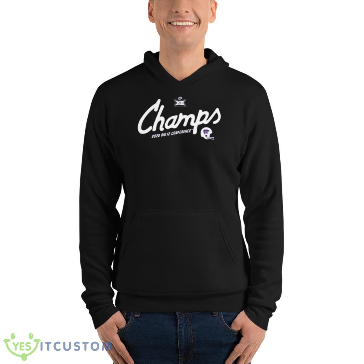K State Wildcats 2022 Big 12 Conference Football Champions T Shirt 13 K State Wildcats 2022 Big 12 Conference Football Champions T Shirt - Unisex Fleece Pullover Hoodie