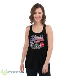 K state Wildcats Black 2022 Sugar Bowl Bound shirt - Women's Flowy Racerback Tank