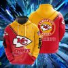Kansas City Chiefs Light Seal Motifs Hoodies Full Over Print Product Photo 1