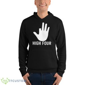 Katherine high four T shirt 9 Katherine high four T shirt - Unisex Fleece Pullover Hoodie