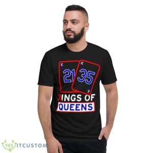 kings of queens Max Scherzer and Justin Verlander shirt - Short Sleeve T-Shirt
