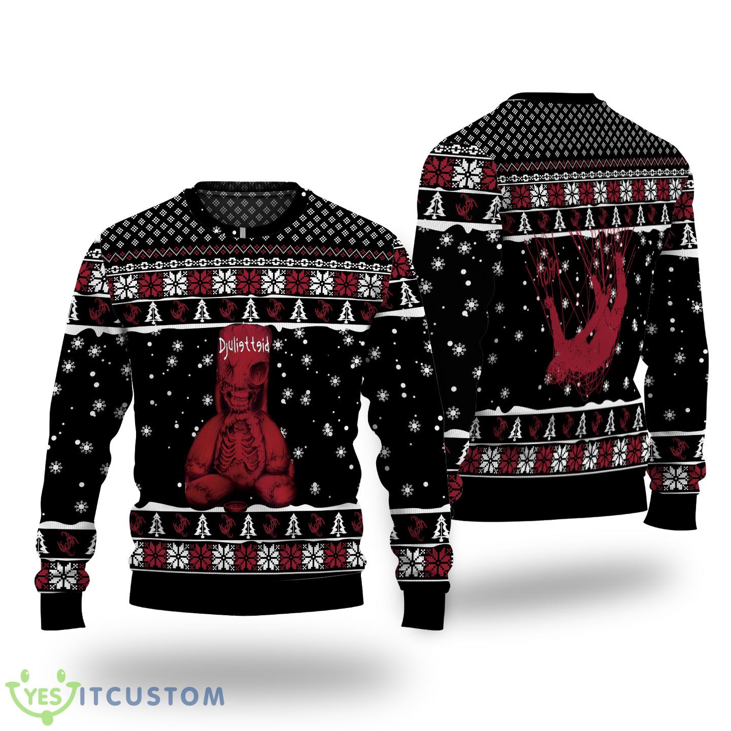 Korn Personalized Name Ugly Christmas Sweater 3 Korn Personalized Name Ugly Christmas Sweater - Korn Custom Name Ugly Christmas Sweater