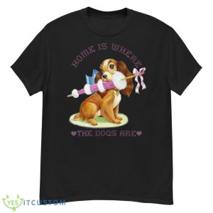 Lady Home Is Where The Dogs Are Lady And The Tramp shirt - G500 Men’s Classic T-Shirt