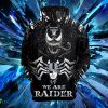 Las Vegas Raiders Venom Pullover Black Background Hoodies Full Over Print Product Photo 1