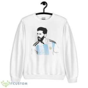 Lionel Messi 10 Argentina World Cup Champion 2022 White Shirt Product Photo 3